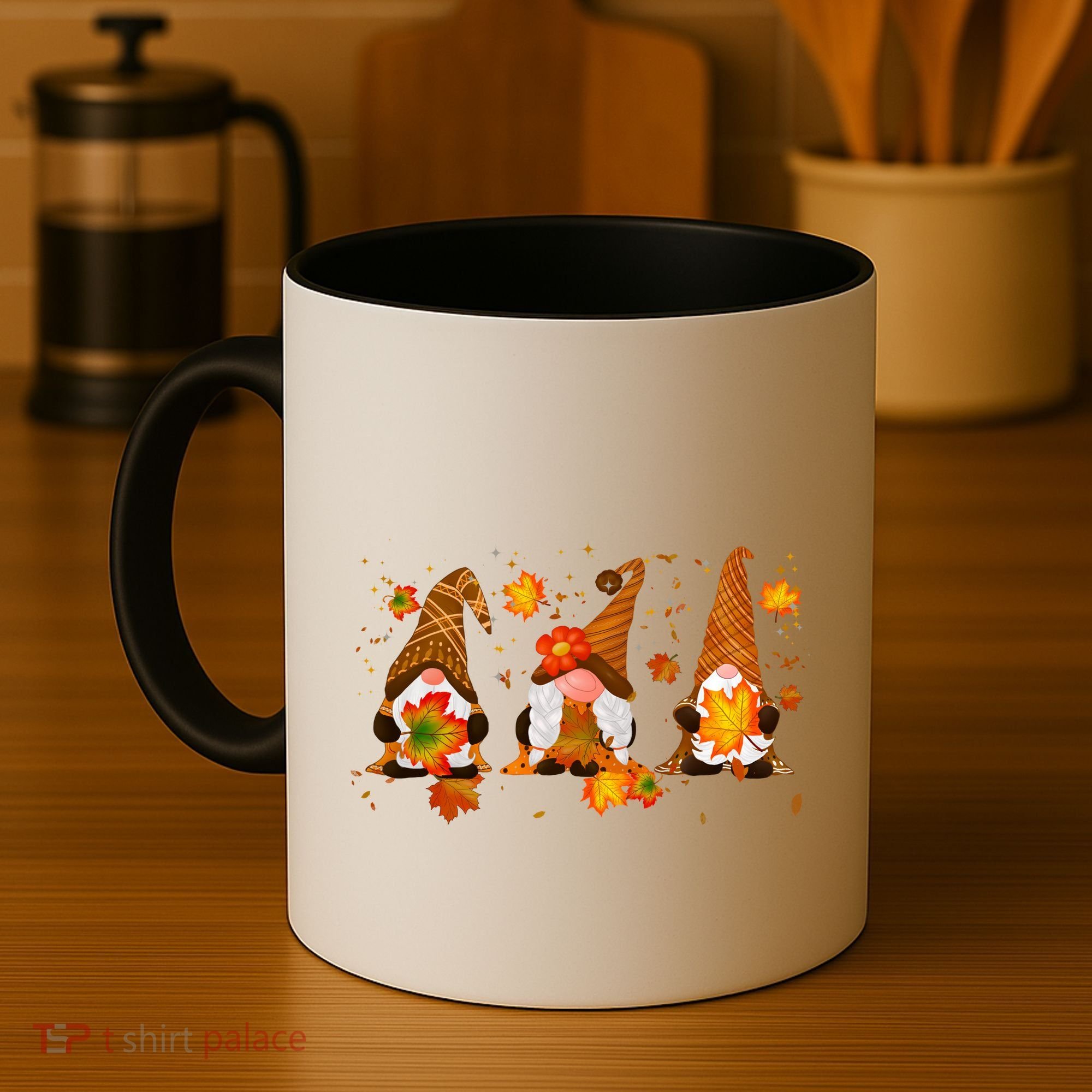 Autumn Gnome Cute Fall Lover Coffee Mug