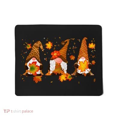 Autumn Gnome Cute Fall Lover Mousepad
