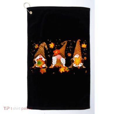 Autumn Gnome Cute Fall Lover Golf Towel