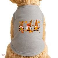 Autumn Gnome Cute Fall Lover Doggie Tank thumb 0
