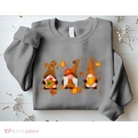 Autumn Gnome Cute Fall Lover Sweatshirt thumb 2
