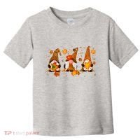 Autumn Gnome Cute Fall Lover Toddler T-Shirt thumb 0