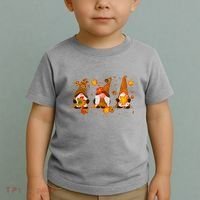Autumn Gnome Cute Fall Lover Toddler T-Shirt thumb 2