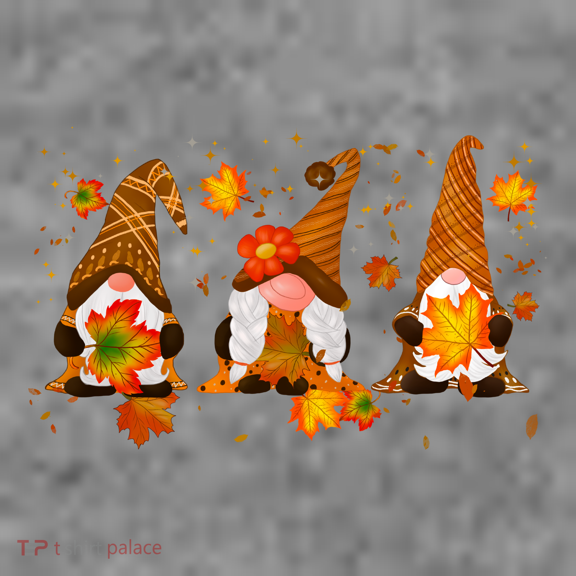 Autumn Gnome Cute Fall Lover Toddler T-Shirt