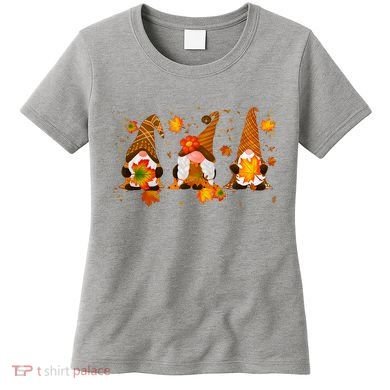 Autumn Gnome Cute Fall Lover Women's T-Shirt