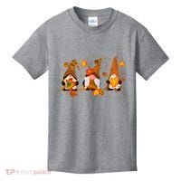 Autumn Gnome Cute Fall Lover Kids T-Shirt thumb 0
