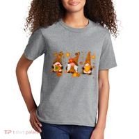 Autumn Gnome Cute Fall Lover Kids T-Shirt thumb 2