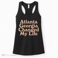 Atlanta Georgia Changed My Life Women's Tank Top thumb 0