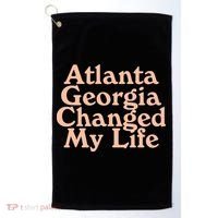 Atlanta Georgia Changed My Life Golf Towel thumb 0
