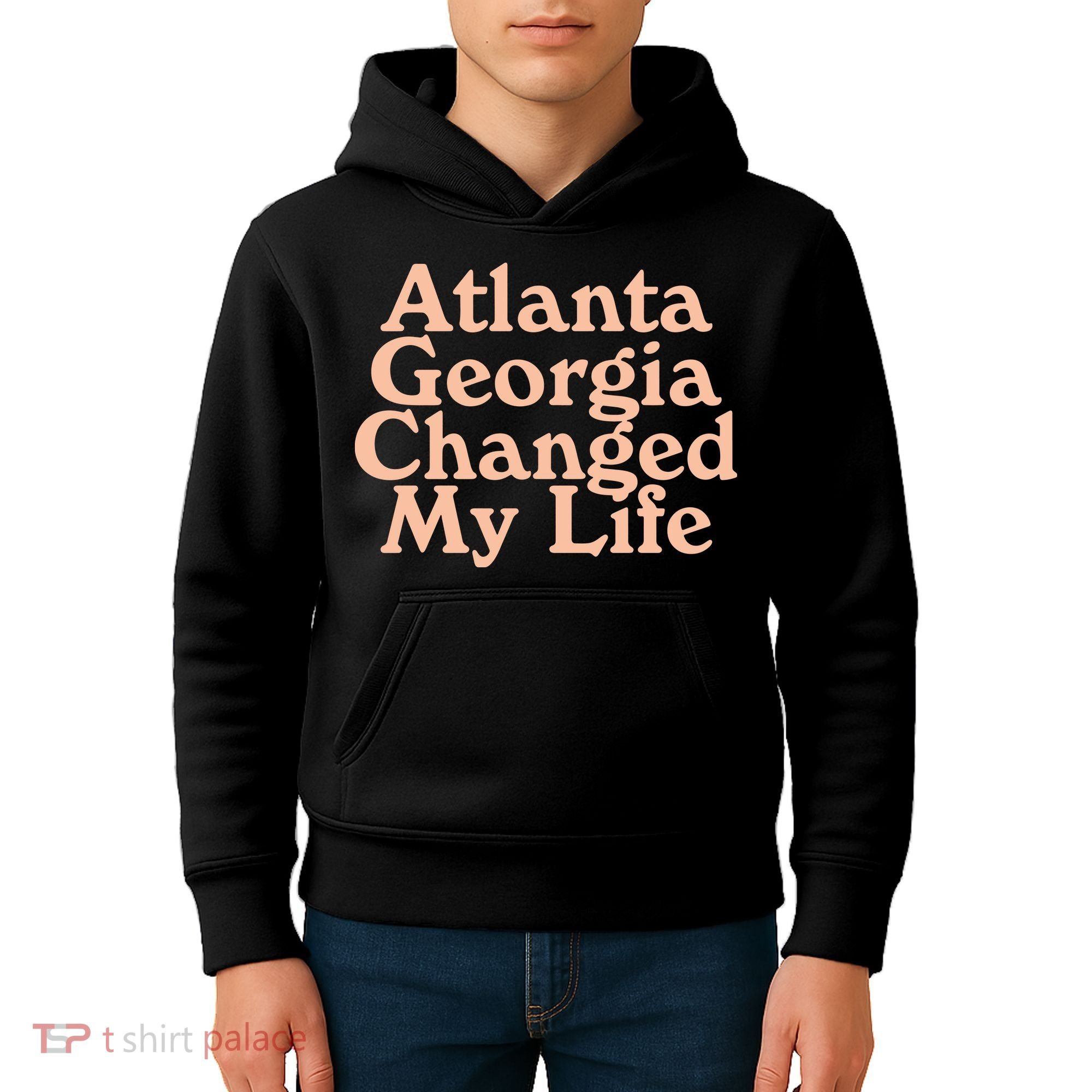 Atlanta Georgia Changed My Life Kids Hoodie
