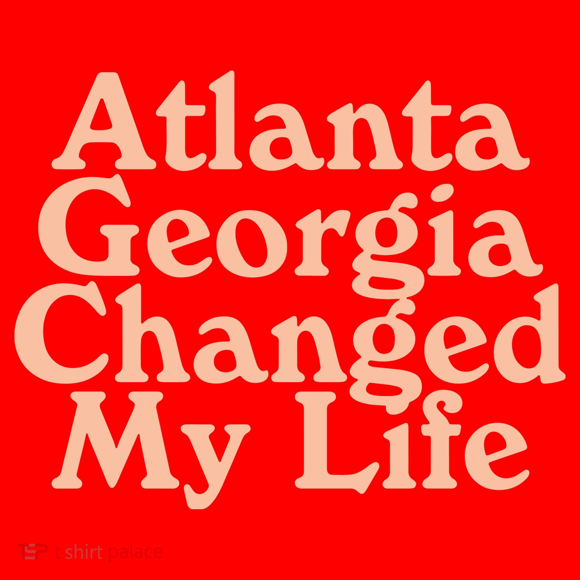 Atlanta Georgia Changed My Life Santa Hat