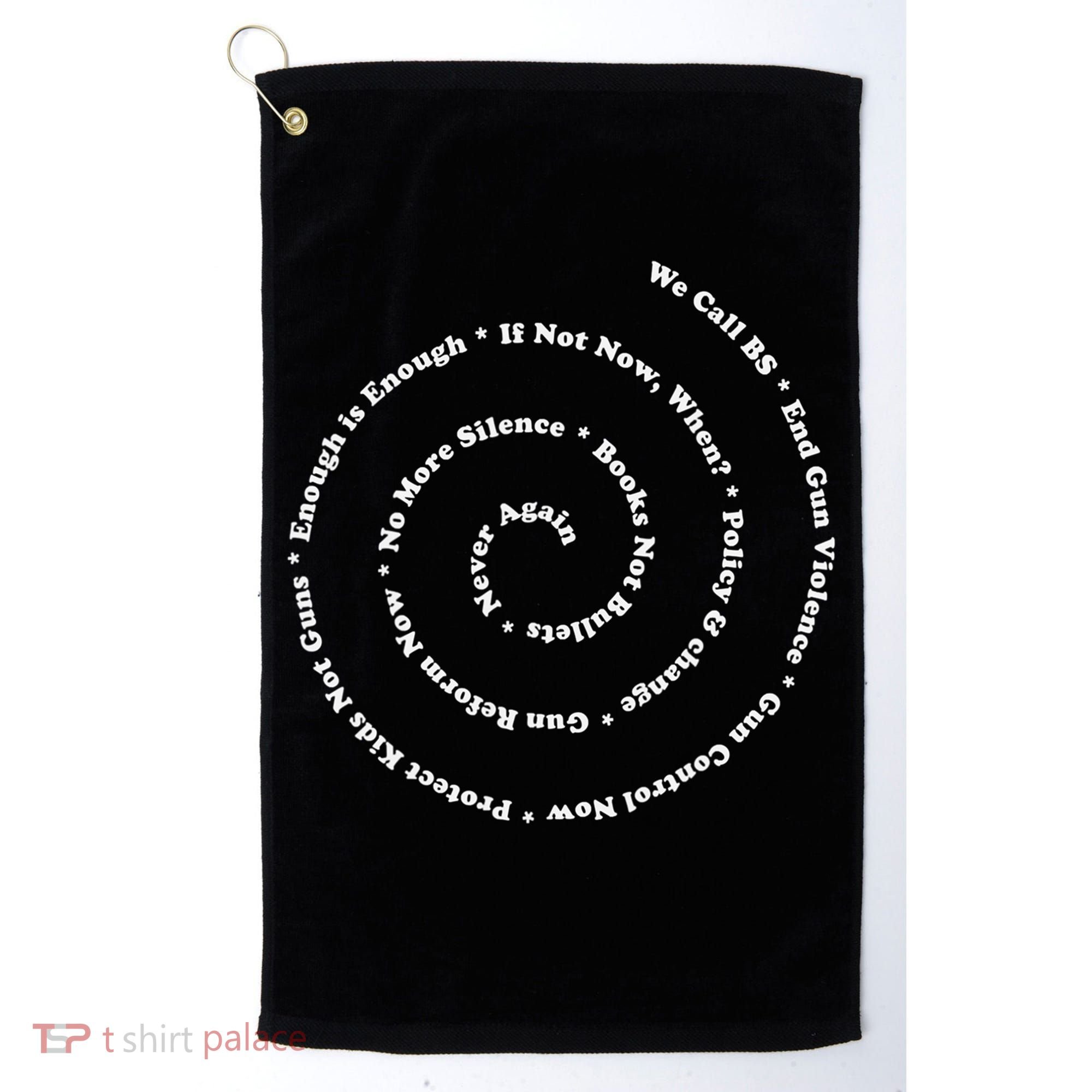 Anti Gun Control Shirt Wear Orange End Gun Violence Golf Towel