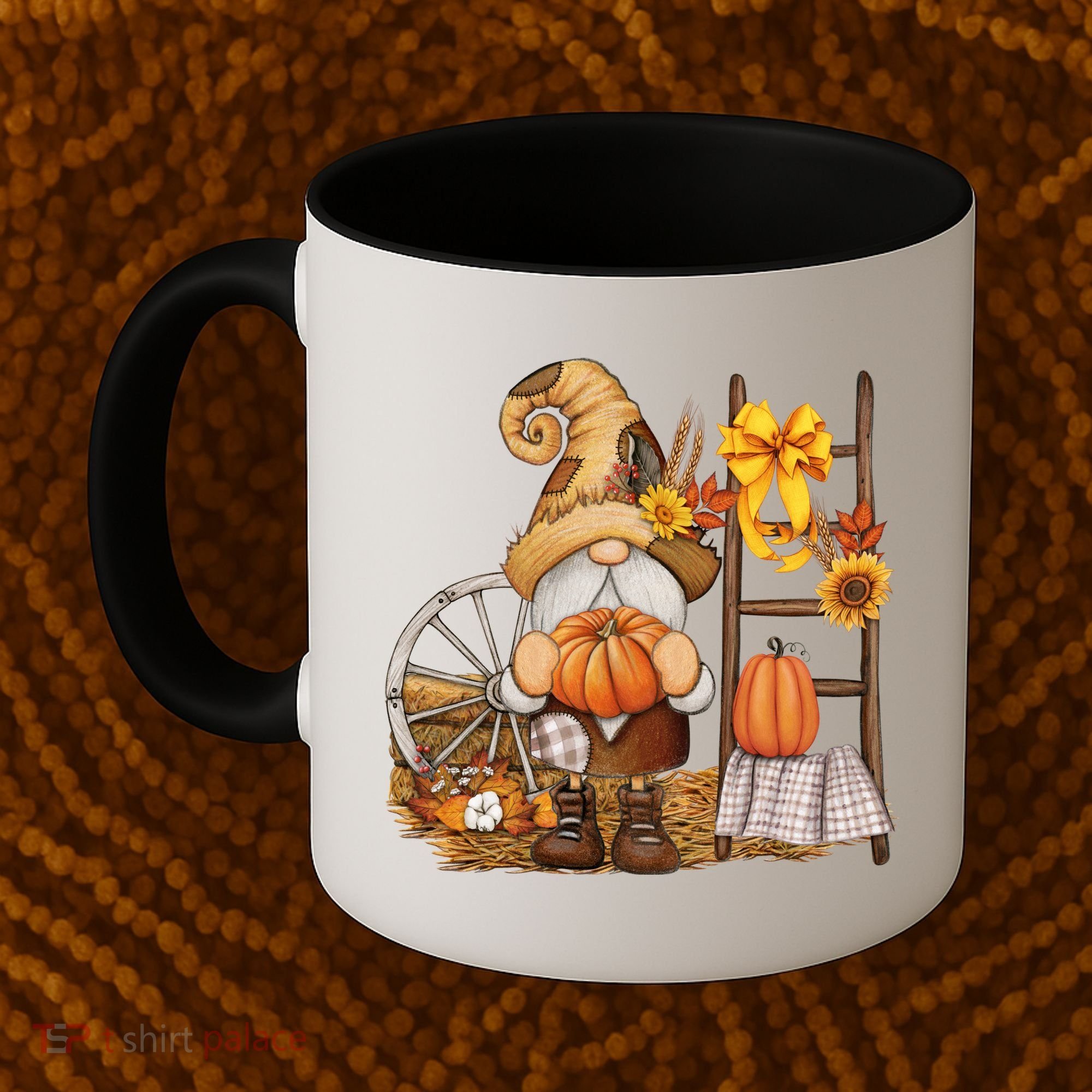 Autumn Gnome Cute Fall Season Coffee Mug