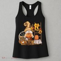 Autumn Gnome Cute Fall Season Women's Tank Top thumb 3