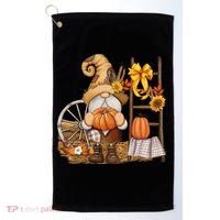 Autumn Gnome Cute Fall Season Golf Towel thumb 0