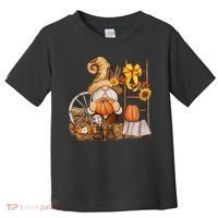 Autumn Gnome Cute Fall Season Toddler T-Shirt thumb 0