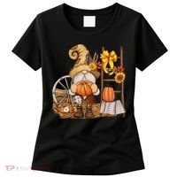 Autumn Gnome Cute Fall Season Women's T-Shirt thumb 0