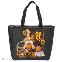 Autumn Gnome Cute Fall Season Tote Bag thumb 0