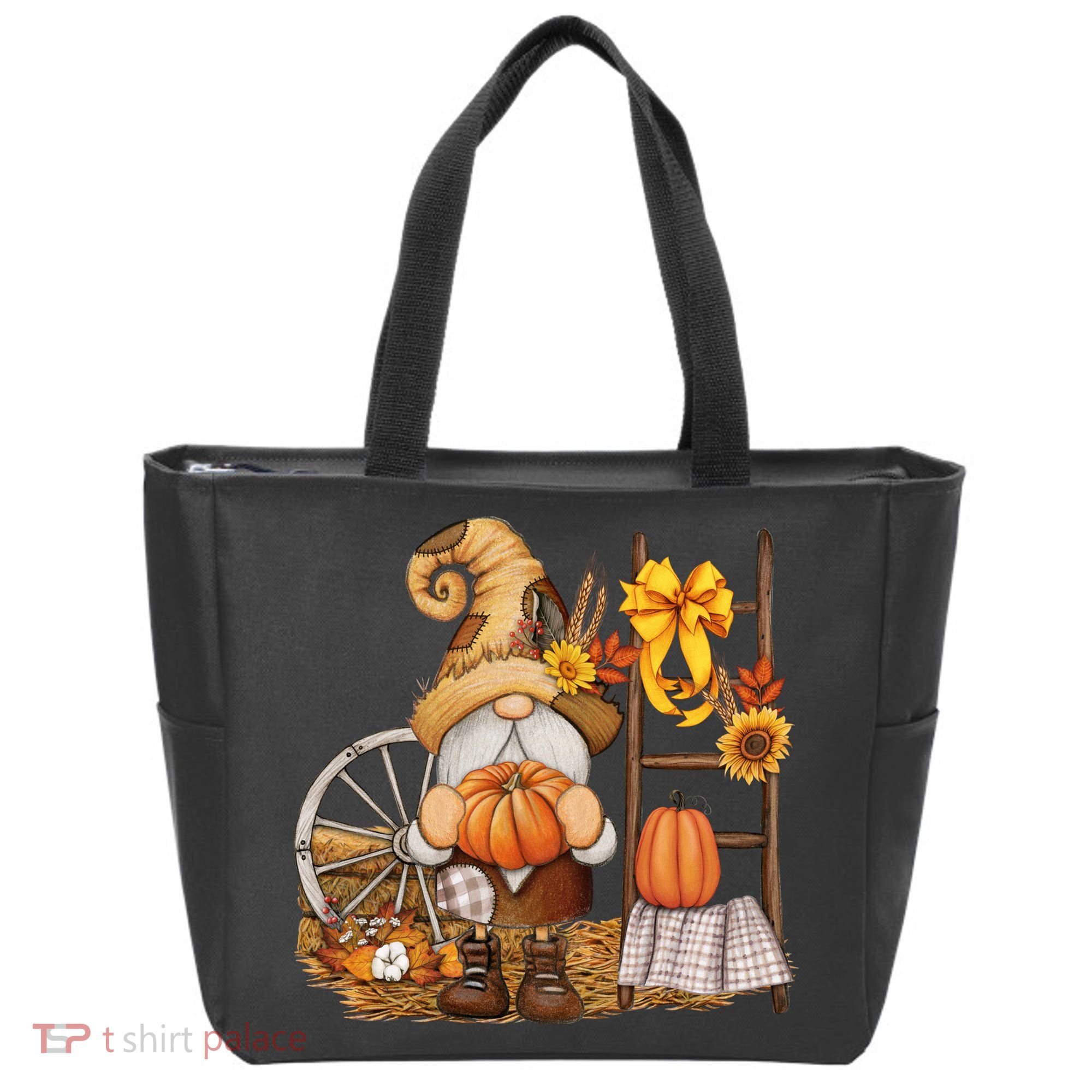 Autumn Gnome Cute Fall Season Tote Bag