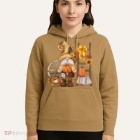 Autumn Gnome Cute Fall Season Hoodie thumb 5