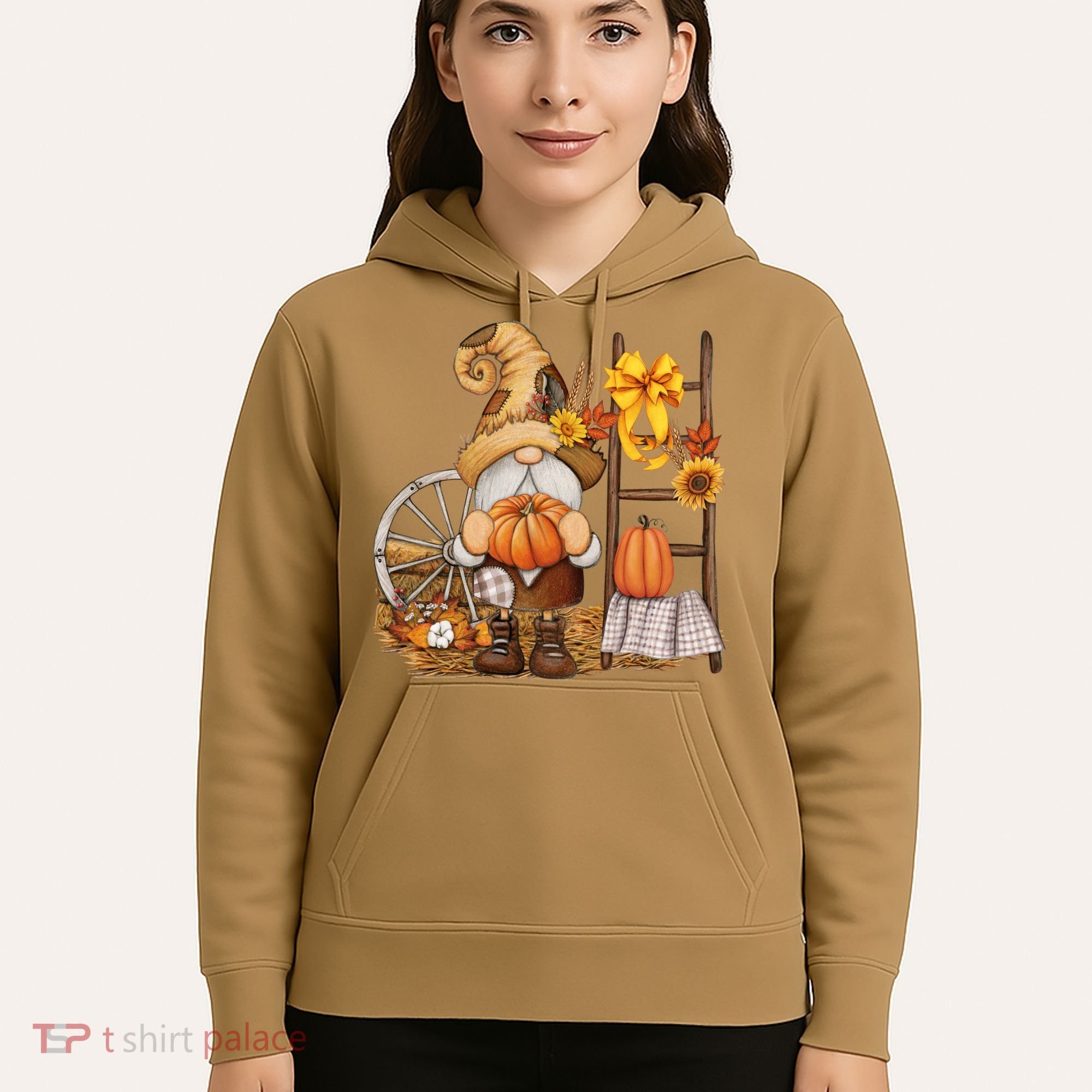 Autumn Gnome Cute Fall Season Hoodie