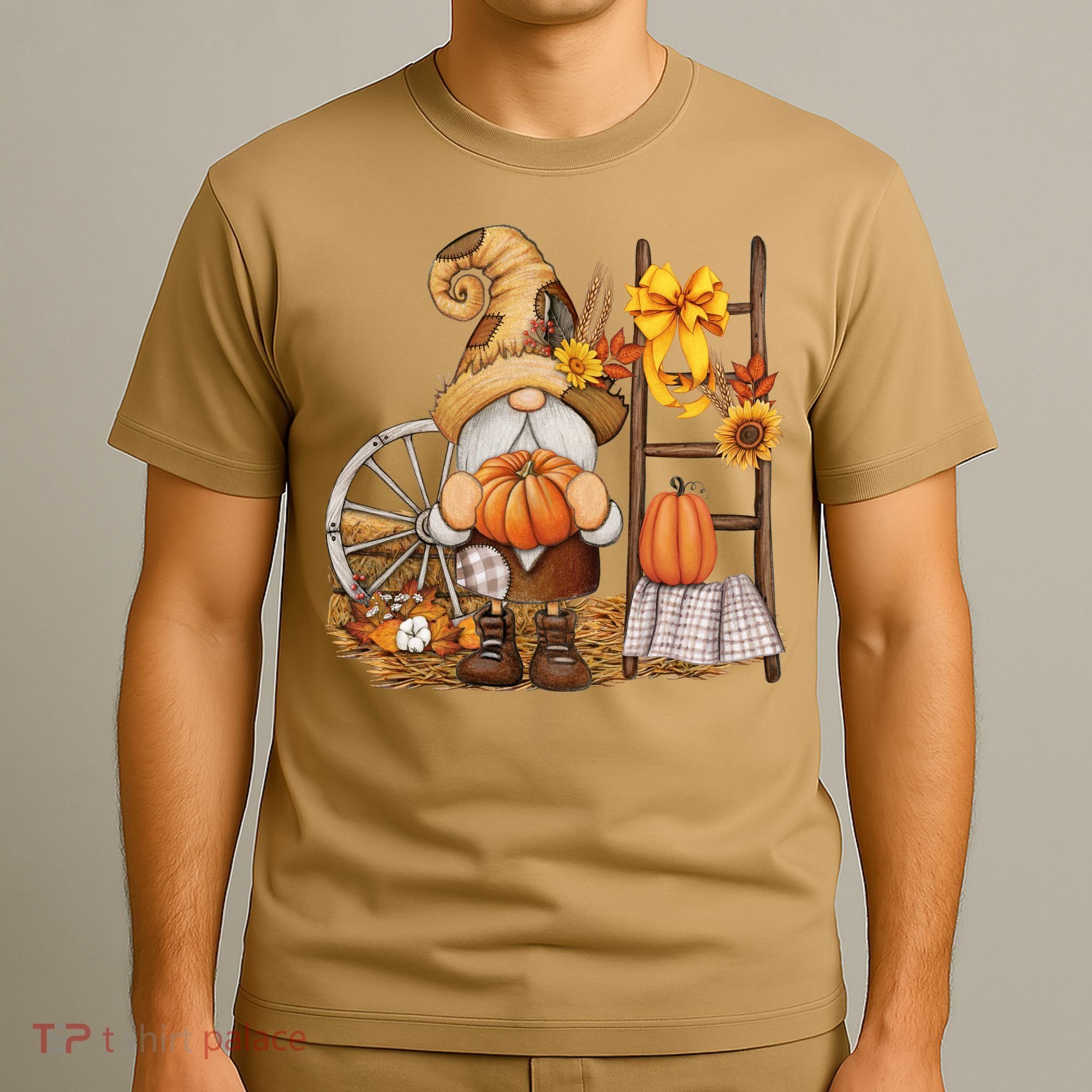 Autumn Gnome Cute Fall Season T-Shirt