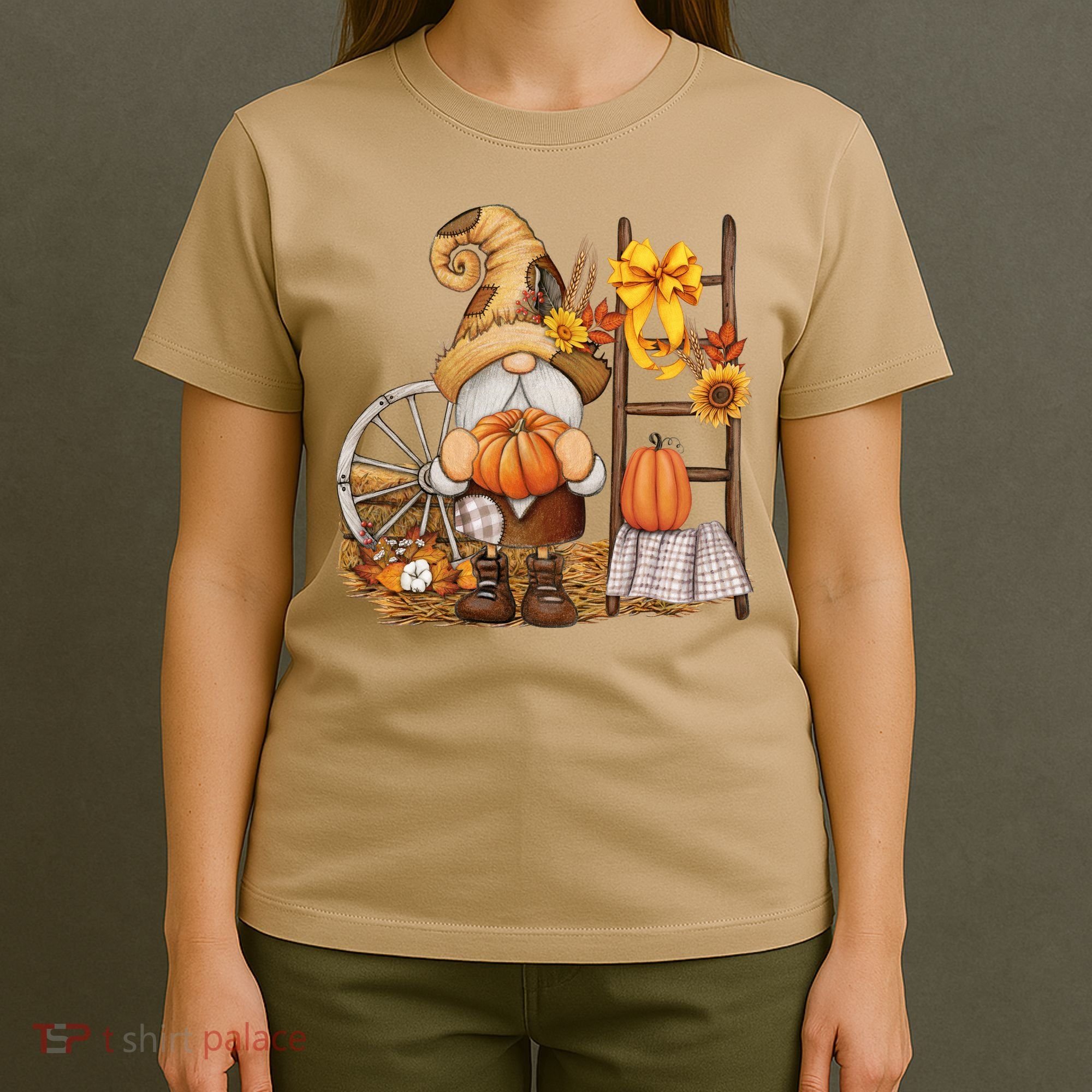 Autumn Gnome Cute Fall Season T-Shirt
