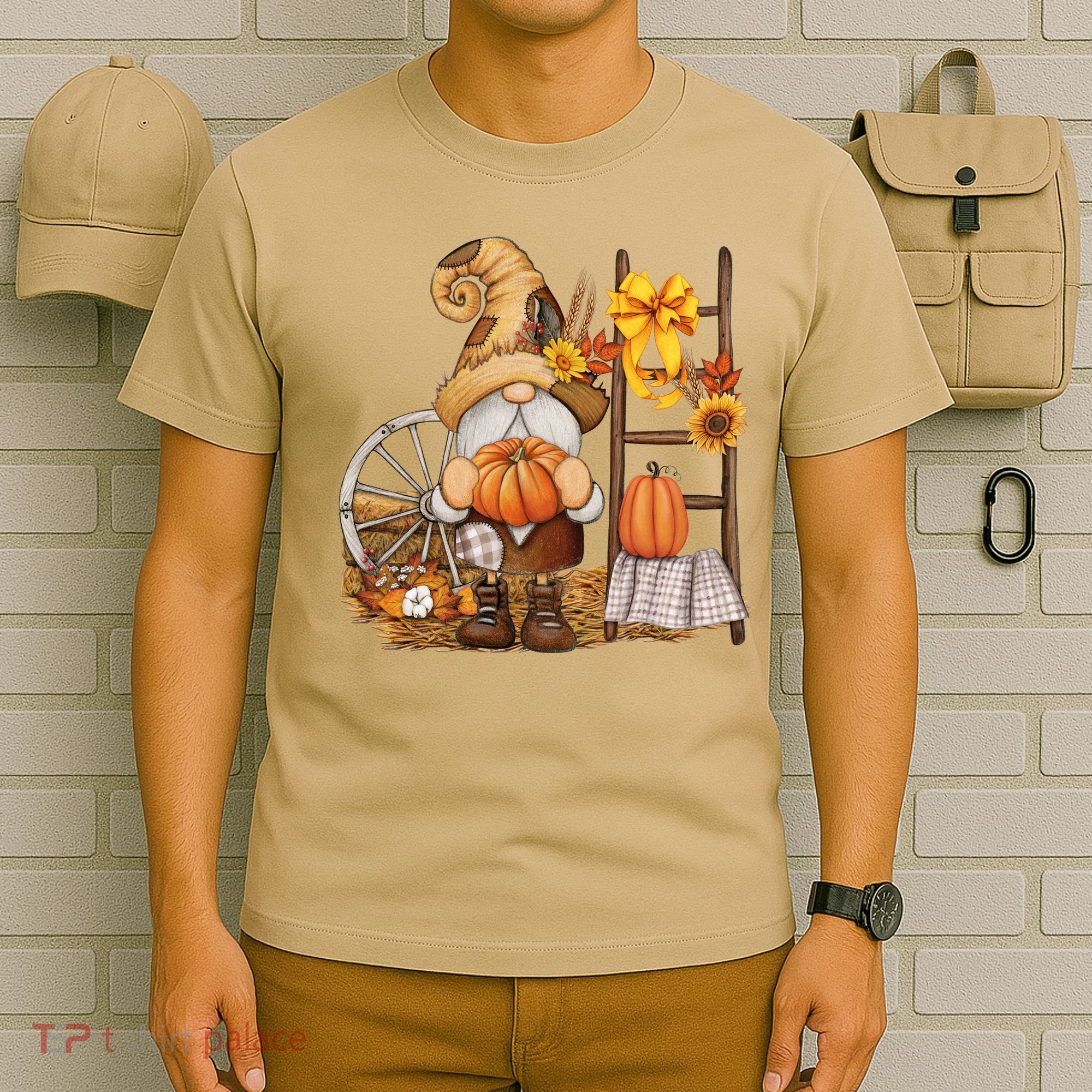 Autumn Gnome Cute Fall Season T-Shirt
