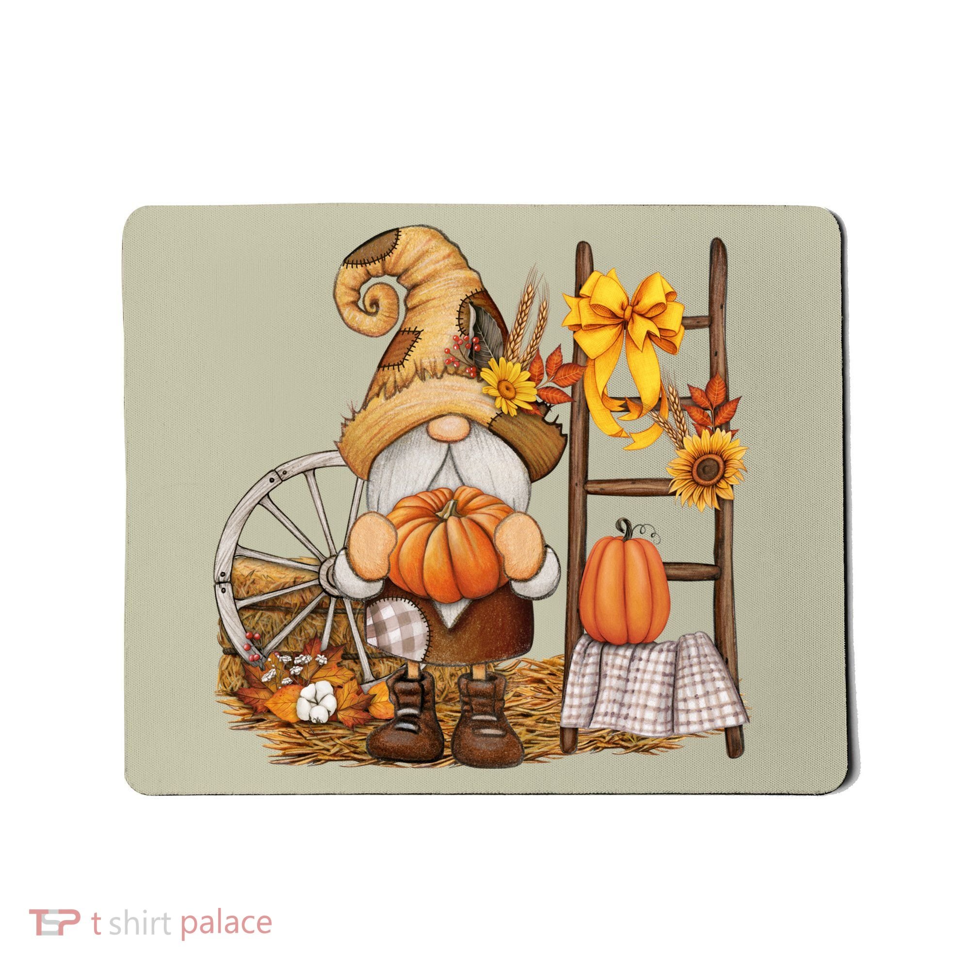 Autumn Gnome Cute Fall Season Mousepad