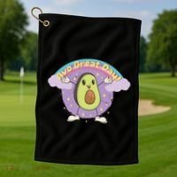 Avo Great Day Avocado Golf Towel thumb 1