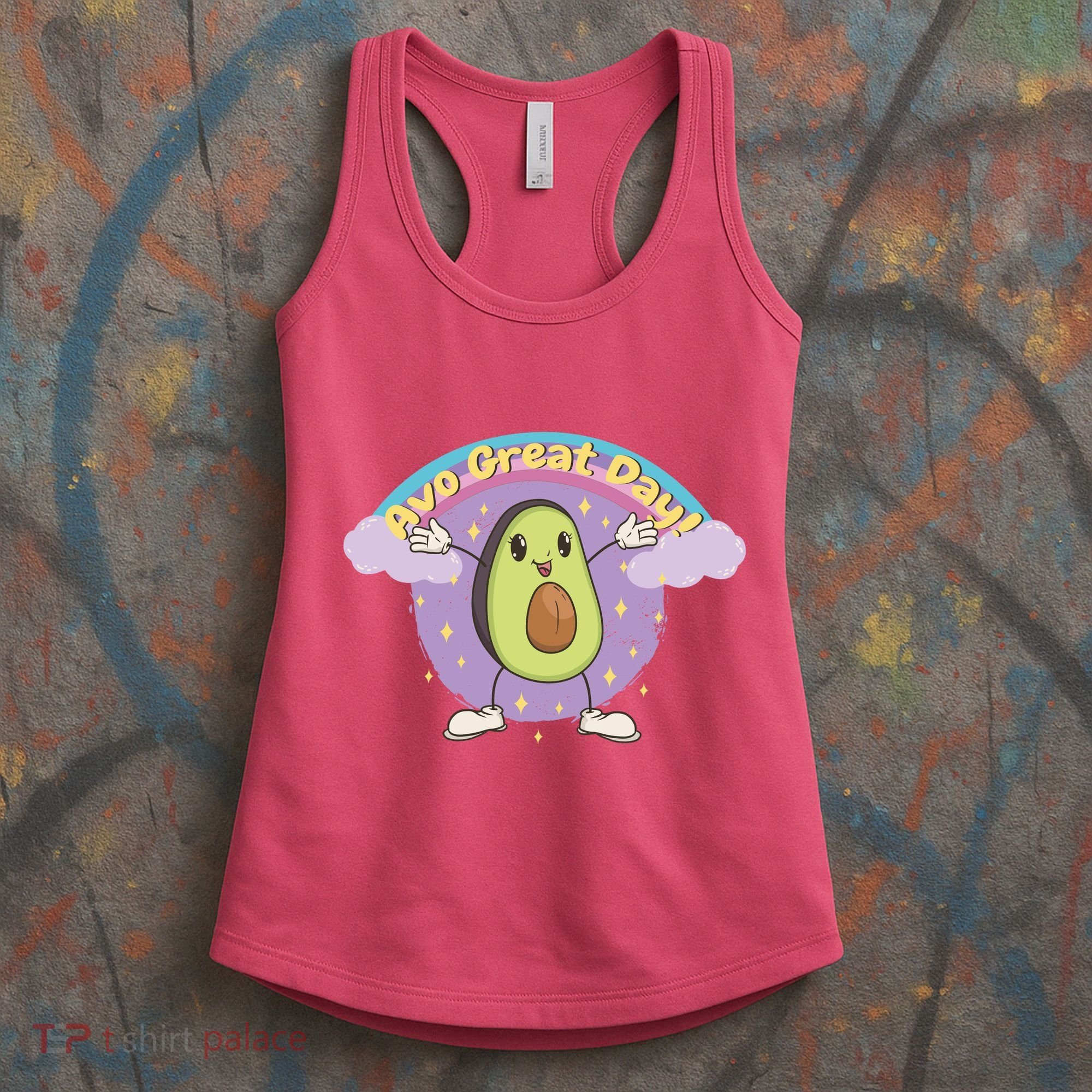 Avo Great Day Avocado Women's Tank Top