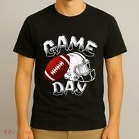 Awesome Game Day Football American Football Season T-Shirt thumb 3