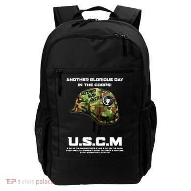 Another Glorious Day In The Corps USCM Ultimate Bad Asses Backpack