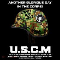 Another Glorious Day In The Corps USCM Ultimate Bad Asses Coaster thumb 2