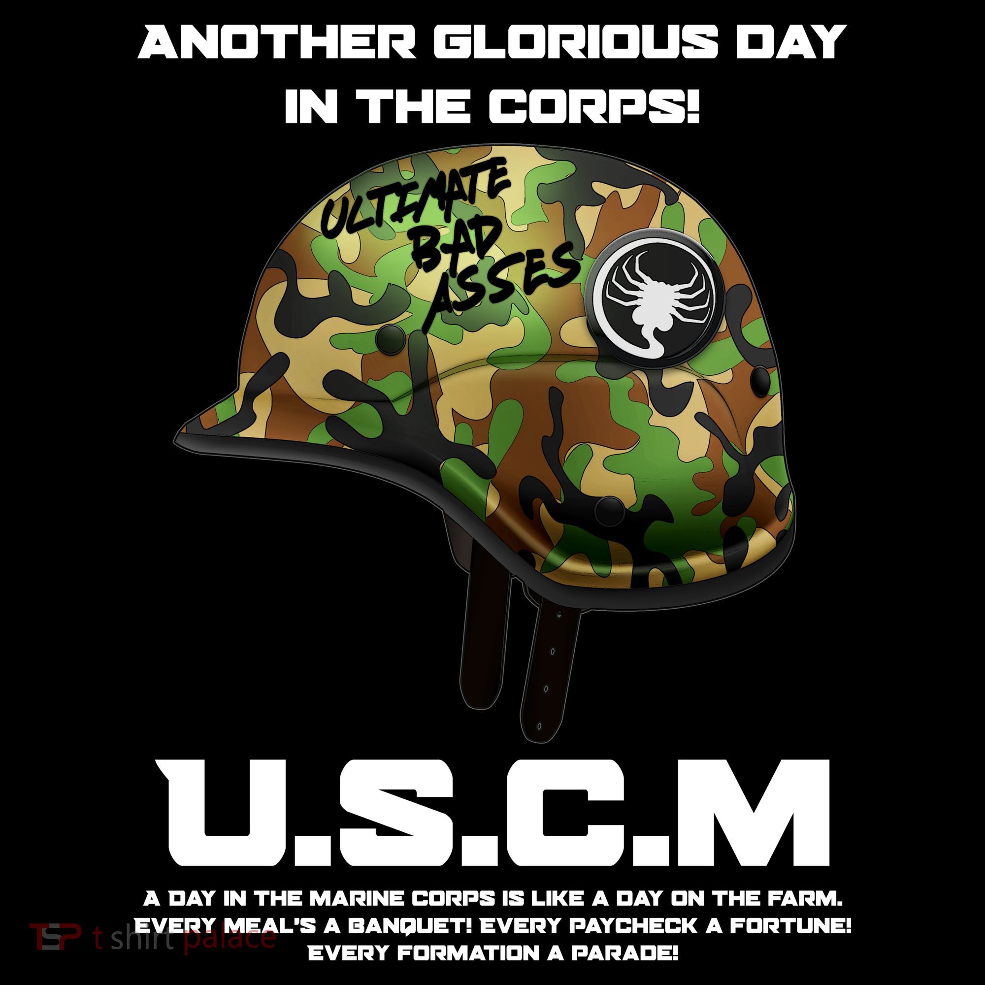 Another Glorious Day In The Corps USCM Ultimate Bad Asses Coaster