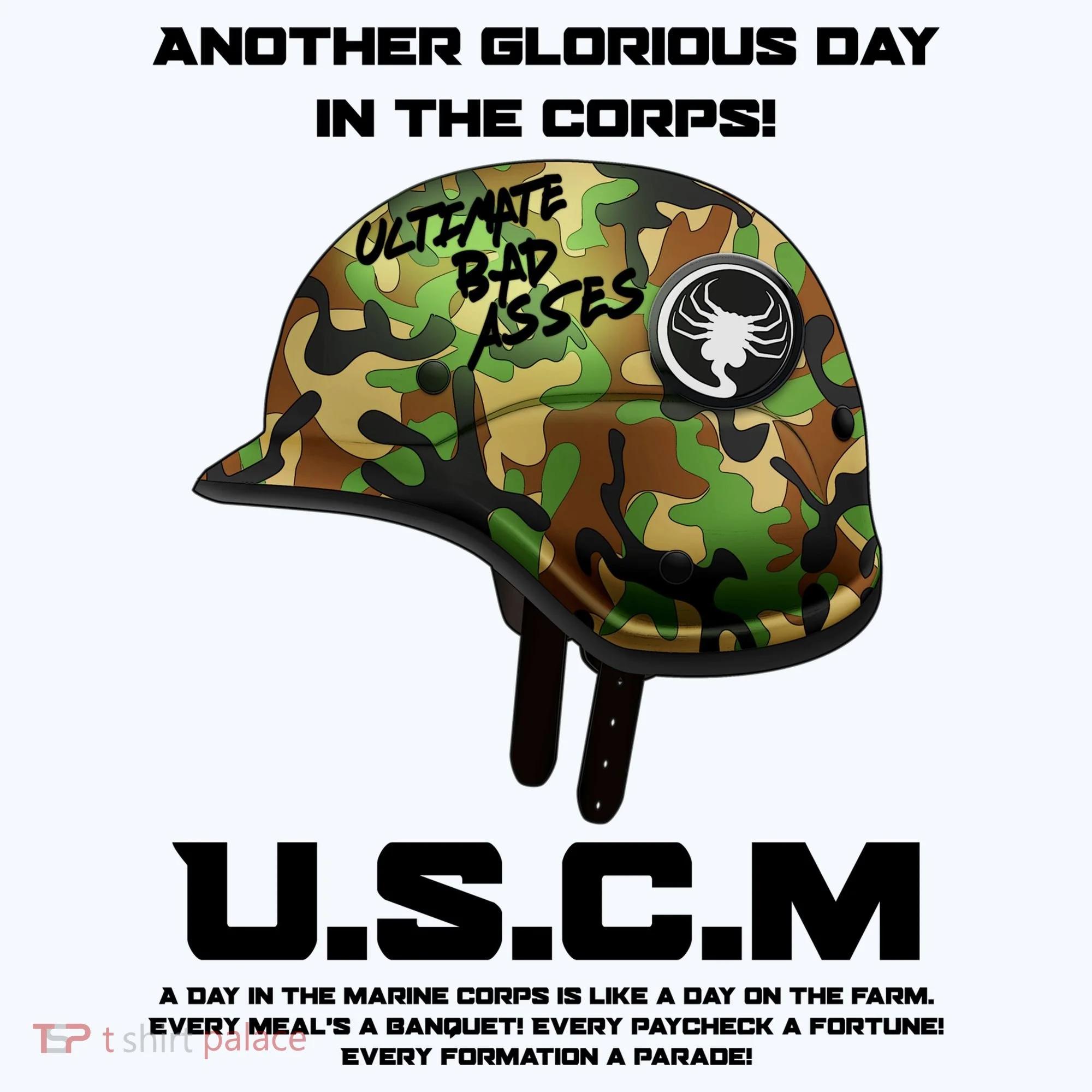 Another Glorious Day In The Corps USCM Ultimate Bad Asses Hoodie