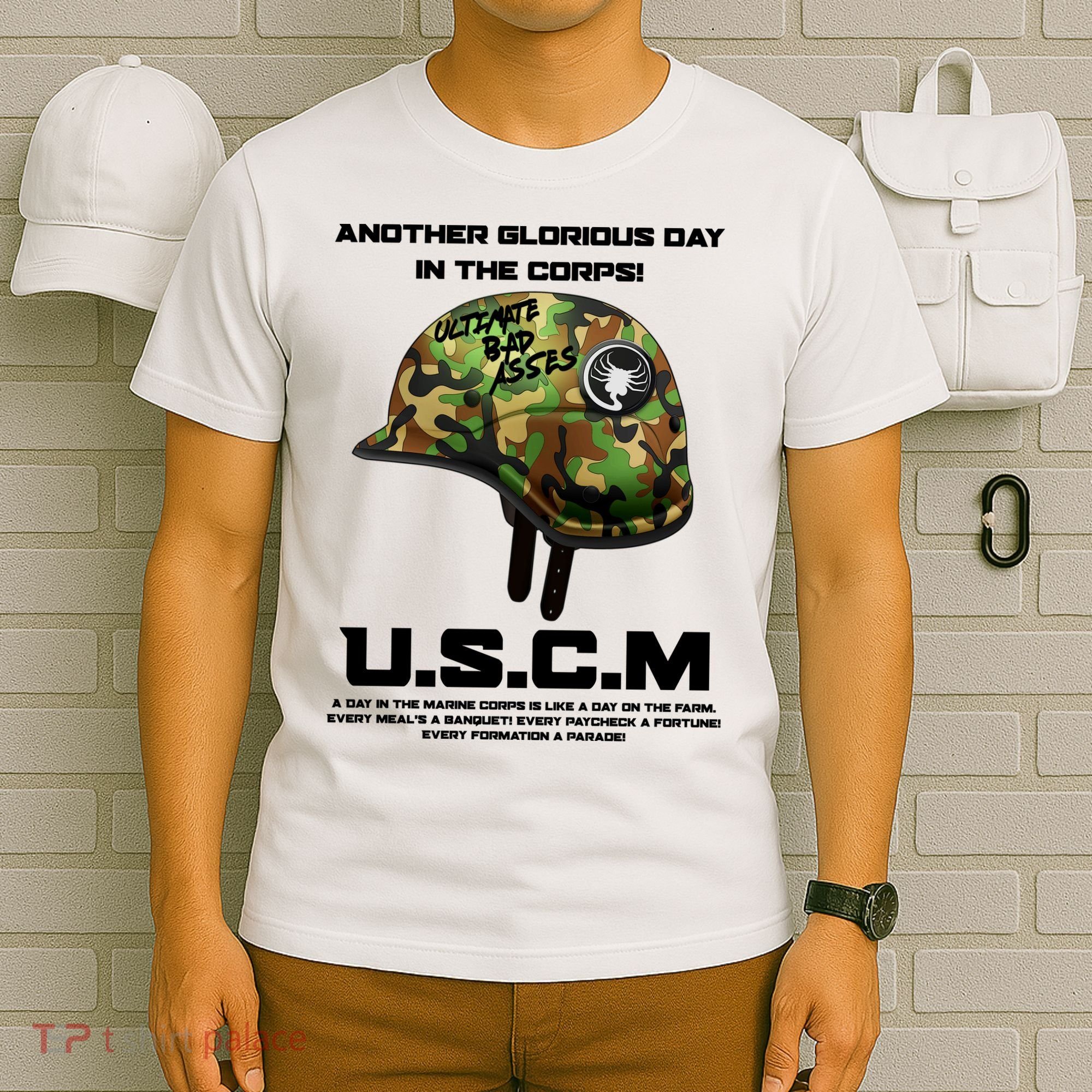 Another Glorious Day In The Corps USCM Ultimate Bad Asses T-Shirt
