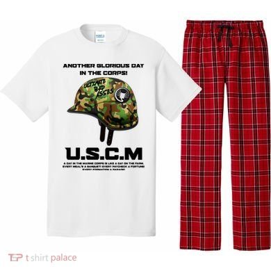 Another Glorious Day In The Corps USCM Ultimate Bad Asses Pajama Set