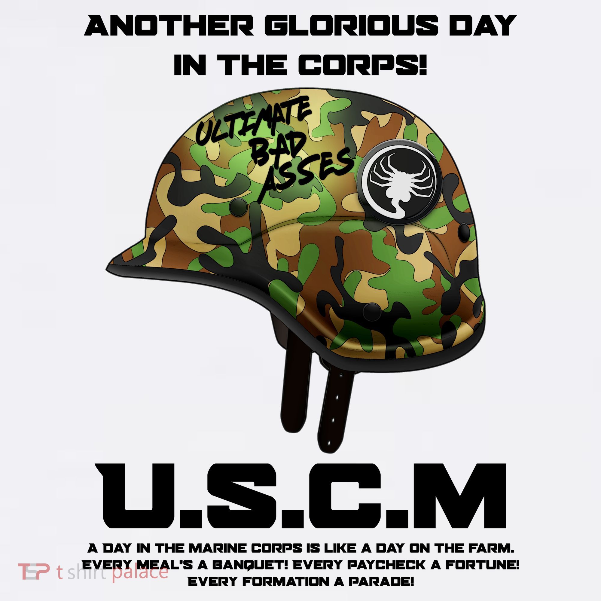 Another Glorious Day In The Corps USCM Ultimate Bad Asses Mousepad
