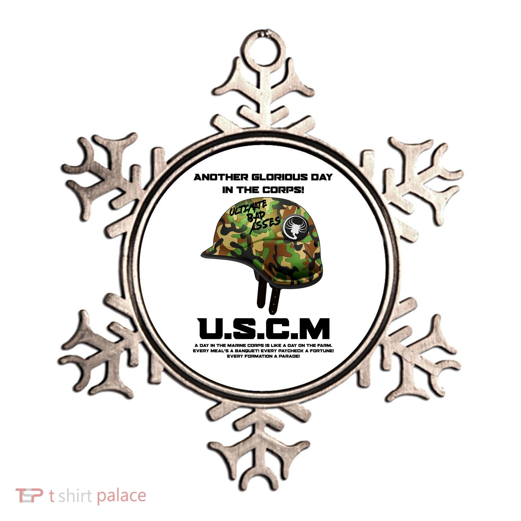 Another Glorious Day In The Corps USCM Ultimate Bad Asses Ornament
