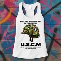 Another Glorious Day In The Corps USCM Ultimate Bad Asses Women's Tank Top thumb 3