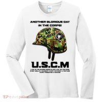 Another Glorious Day In The Corps USCM Ultimate Bad Asses Women's Long Sleeve Shirt thumb 0