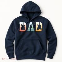 Acoustic Guitar Dad Guitarist Musical Instrument Musician Hoodie thumb 0