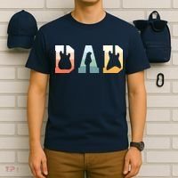 Acoustic Guitar Dad Guitarist Musical Instrument Musician T-Shirt thumb 6