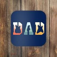 Acoustic Guitar Dad Guitarist Musical Instrument Musician Coaster thumb 0