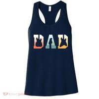 Acoustic Guitar Dad Guitarist Musical Instrument Musician Women's Tank Top thumb 0