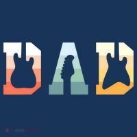 Acoustic Guitar Dad Guitarist Musical Instrument Musician Women's Tank Top thumb 5