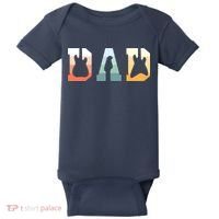 Acoustic Guitar Dad Guitarist Musical Instrument Musician Baby Bodysuit thumb 0