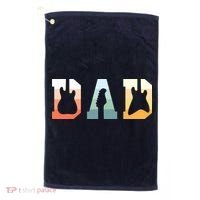 Acoustic Guitar Dad Guitarist Musical Instrument Musician Golf Towel thumb 0