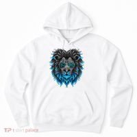 All Grit Detroit Cool Retro Lion Lovers Detroit Apparel Hoodie thumb 0